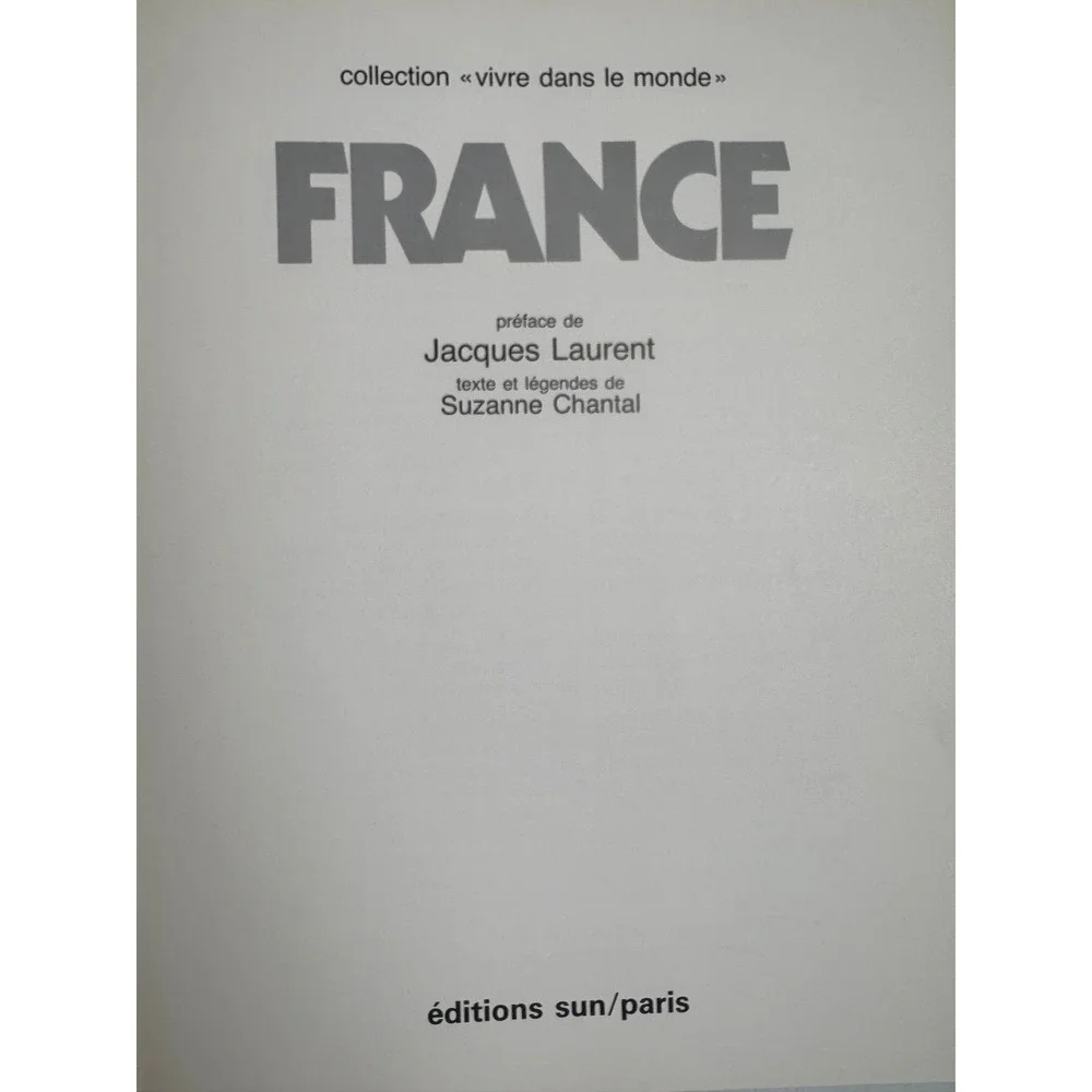 Rare Vintage 1983 France Editions Sun Book Jacques Laurent Suzanne Chantal - Picture 10 of 15